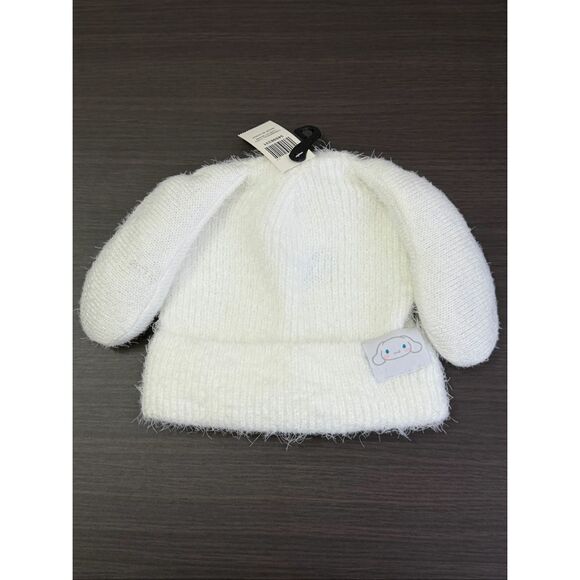 Sanrio Cinnamoroll Ears Fuzzy Knit Beanie